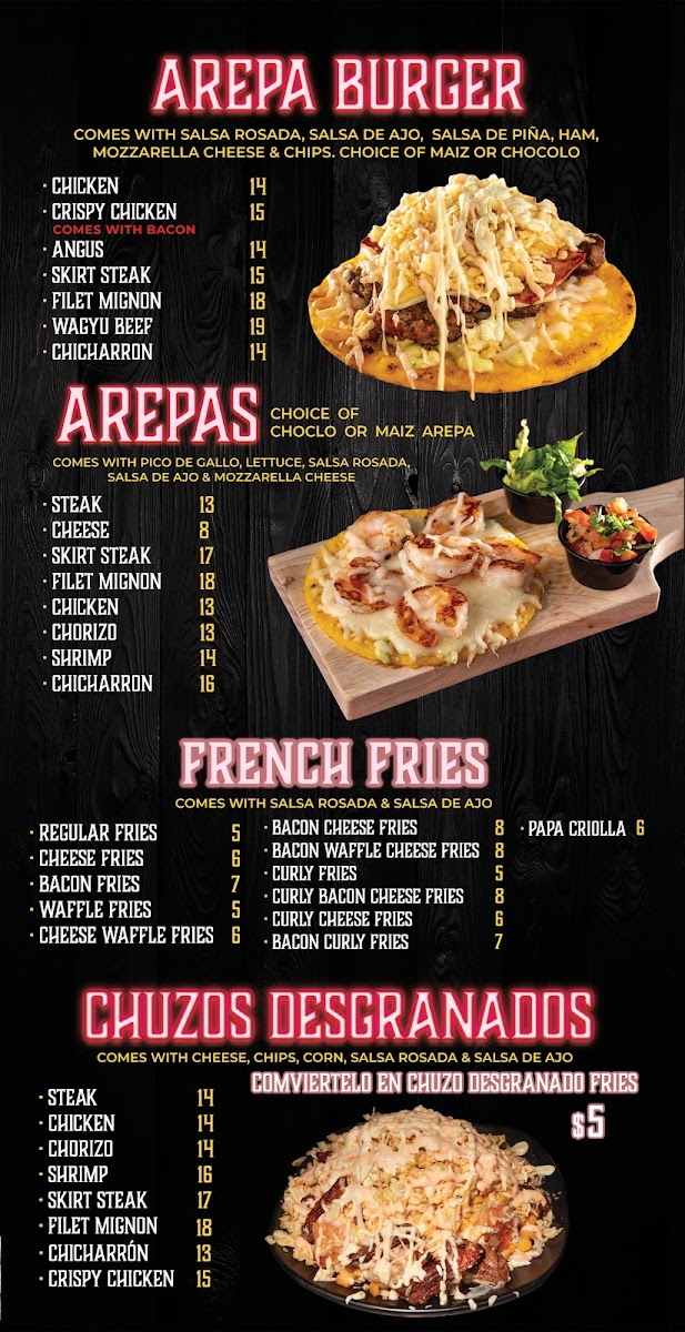 Latino Bites Menu - Image 3